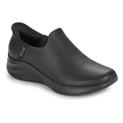 Skechers HAND FREE SLIP-INS ULTRA FLEX 3.0 LEATHER Černá