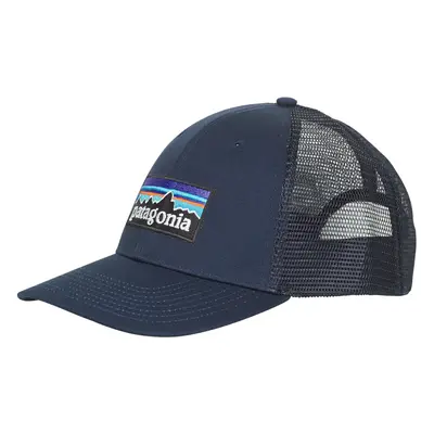 Patagonia P-6 LOGO LOPRO TRUCKER HAT Modrá