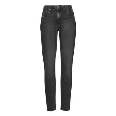 Pepe jeans TAPERED JEANS HW Černá