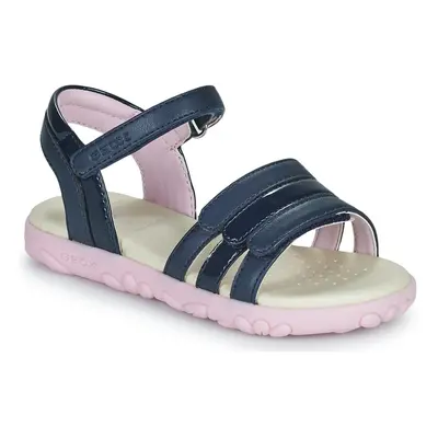 Geox J SANDAL HAITI GIRL Tmavě modrá