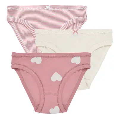 Petit Bateau LOT CULOTTE X3 Růžová