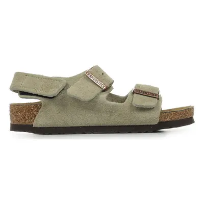 Birkenstock Milano Hl Suede Kids Hnědá