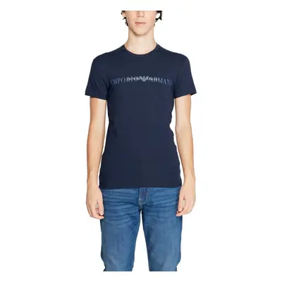 Emporio Armani EA7 CREW NECK T-SHIRT 111035 4F729 Modrá