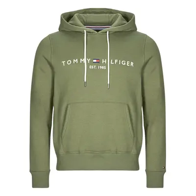 Tommy Hilfiger TOMMY LOGO HOODY Khaki