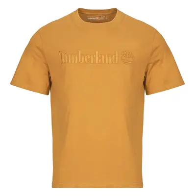 Timberland Embroidery Tonal SS Tee Hnědá