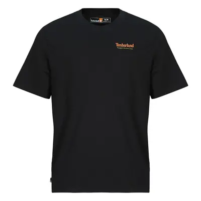 Timberland Outdoor Inspired Back Graphic Tee Černá