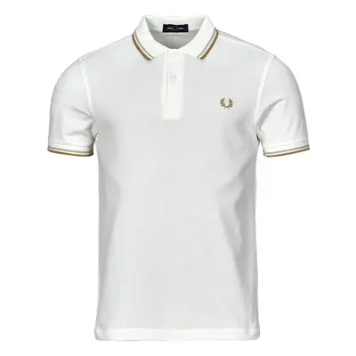 Fred Perry TWIN TIPPED FRED PERRY SHIRT Bílá