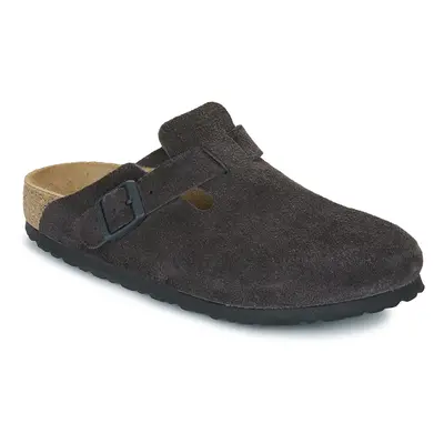 Birkenstock Boston LEVE Velvet Grey Šedá