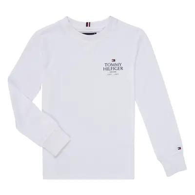 Tommy Hilfiger TH LOGO PUFF PRINT REG TEE LS Bílá