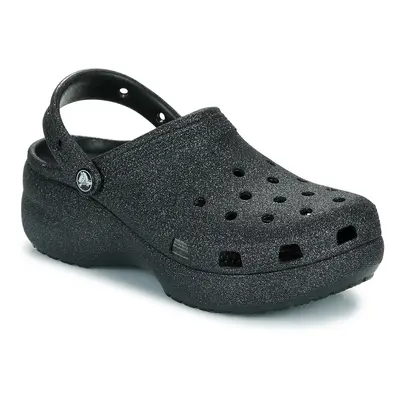 Crocs Classic Platform Glitter ClogW Černá