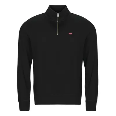 Levis ORIGINAL HM 1/4 ZIP Černá