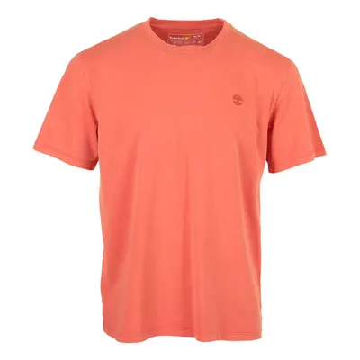 Timberland Garment Dye Short Sleeve Oranžová