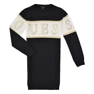 Guess SWEATER DRESS Černá