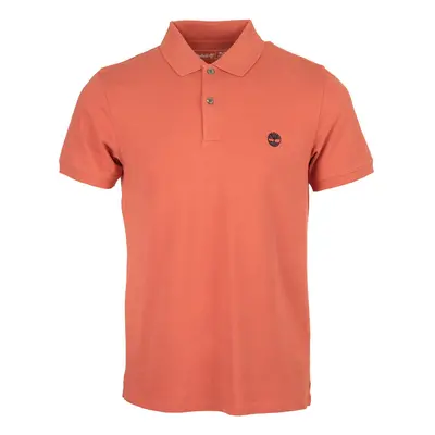 Timberland Short Sleeve Stretch Polo Oranžová