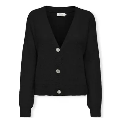 Only Piumo Cardigan L/S - Black Černá