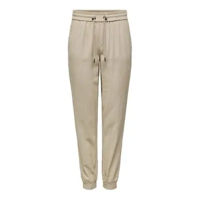 Only KELDA-EMERY MW PULL-UP PANTS PNT NOOS 15203946 Béžová