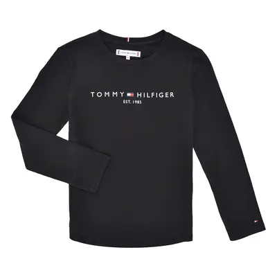 Tommy Hilfiger ESSENTIAL TEE L/S Černá