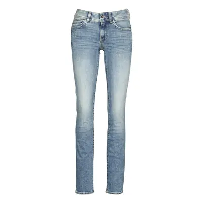 G-Star Raw MIDGE MID STRAIGHT WMN Modrá