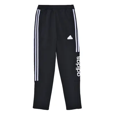 adidas Fleece Tiro Tracksuit Bottoms Černá