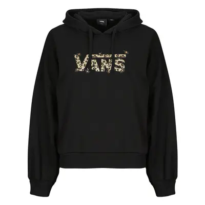 Vans ANIMALIER LOOSE HOODIE Černá