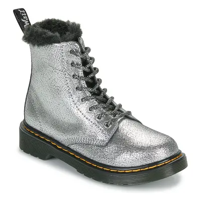 Dr. Martens Serena J Silver Distressed Foil Stříbrná