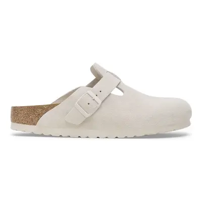 Birkenstock Boston 1024731 Regular - Antique White Bílá