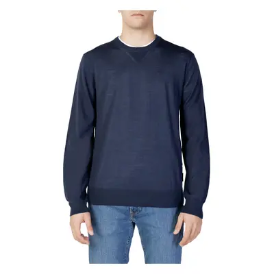 EAX MAGLIA PULLOVER 8NZM3A ZM8AZ Modrá