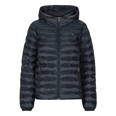 Tommy Hilfiger LW PADDED GLOBAL STRIPE JACKET Tmavě modrá