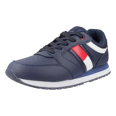 Tommy Hilfiger LOW CUT LACE-UP Modrá