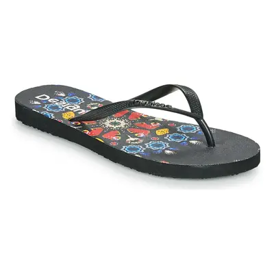 Desigual FLIP FLOP BUTTERFLY Černá