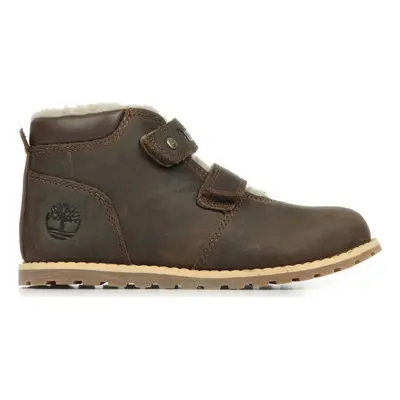 Timberland Pokey Pine Mid Warm Lined Hook and Loop Boot Hnědá