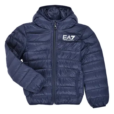 Emporio Armani EA7 CORE ID DOWN JACKET Tmavě modrá