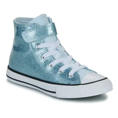 Converse CHUCK TAYLOR ALL STAR COATED GLITTER EASY-ON Modrá