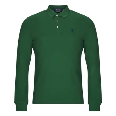 Polo Ralph Lauren POLO COUPE AJUSTEE SLIM FIT EN COTON STRECH MESH Zelená