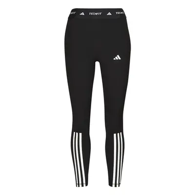 adidas TECHFIT 3-Stripes 7/8 Leggings Černá