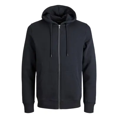 Jack & Jones JJESTAR BASIC SWEAT ZIP HOOD NOOS 12210830 Černá