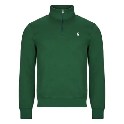 Polo Ralph Lauren SWEAT DEMI ZIP EN DOUBLE KNIT TECH Zelená