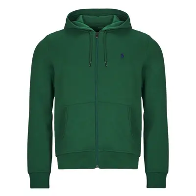 Polo Ralph Lauren SWEATSHIRT ZIPPE EN DOUBLE KNIT TECH Zelená