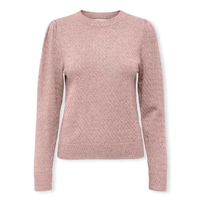 Only Katia Life Knit L/S - Rose Smoke Růžová