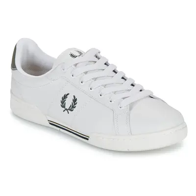 Fred Perry B722 LEATHER Bílá