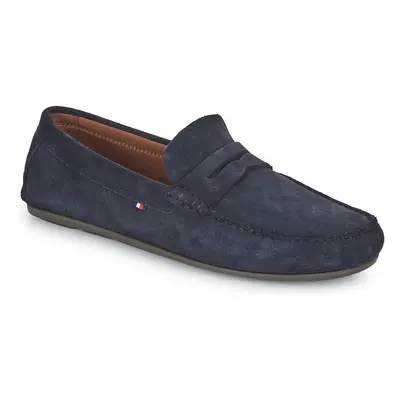 Tommy Hilfiger CASUAL HILFIGER SUEDE DRIVER Tmavě modrá