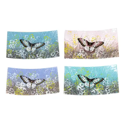 Signes Grimalt Square Butterfly Plate 4U ruznobarevne