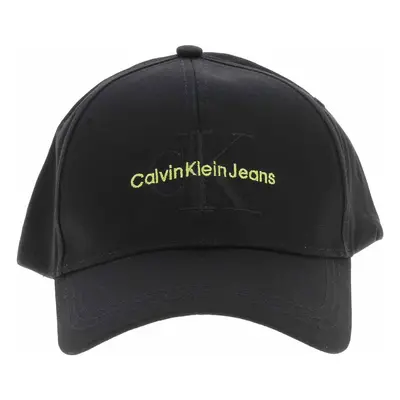 Calvin Klein Jeans dámská kšiltovka K60K6102800GX Black-Sharp Green Černá