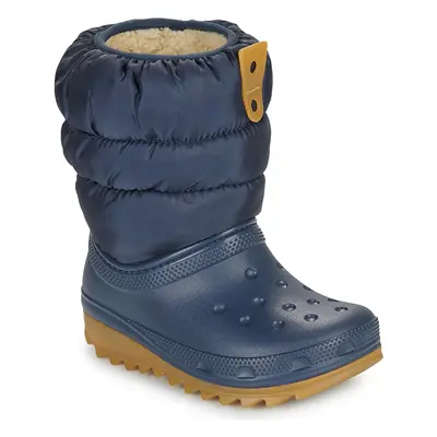 Crocs Classic Neo Puff Boot K Modrá