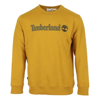 Timberland Linear Logo Crew Neck S Žlutá