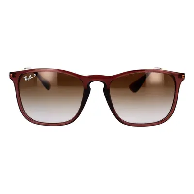 Ray-ban Occhiali da Sole Chris RB4187 6593T5 Polarizzato Hnědá