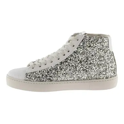 Victoria SNEAKERS BERLÃN BOTÃN GLITTER Stříbrná