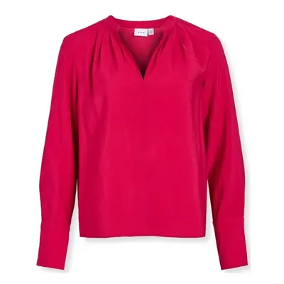 Vila Top Milla L/S - Cerise Růžová