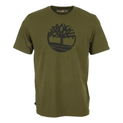 Timberland Tree Logo Short Sleeve Zelená