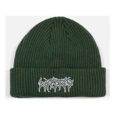 Wasted Beanie two tones feeler Zelená